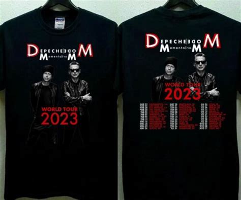 Depeche Mode Memento Mori World Tour 2023 T-Shirt, | Ubuy India