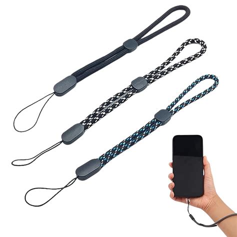 Homeaura Adjustable Hand Wrist Strap Lanyard - 3 Pack, Multipurpose ...