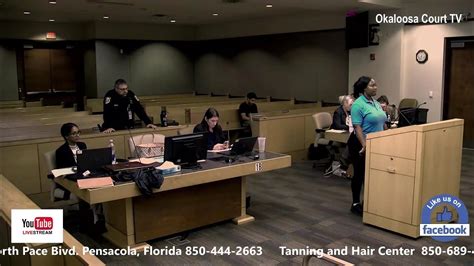 Okaloosa Court TV August 5, 2025 The Honorable Judge Reed - YouTube