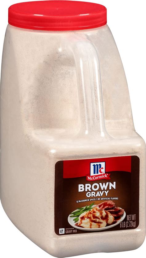 Amazon.com: McCormick Brown Gravy Mix, 6 lb