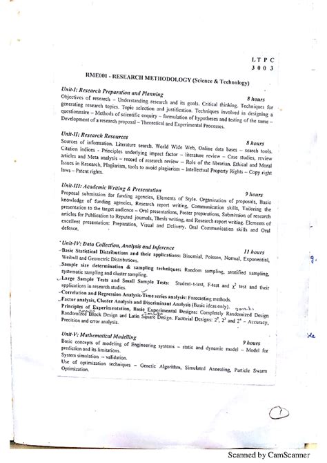 RM 3003 - Research Methodology Unit 1 Notes: Preparation & Planning ...