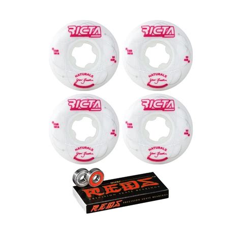 Buy 52mm Ricta Wheels Yuri Facchini Orbital White/Metallic Red ...