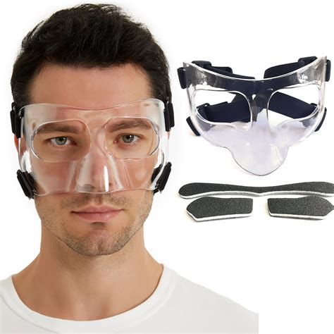 Nose Guard Protect Nose and Forehead,Face Guard for Sports,Adjustable ...