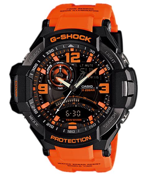 GA-1000-4A | G-SHOCK MASTER OF G - AIR GRAVITYMASTER | CASIO INDIA