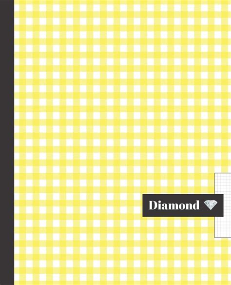 Buy CUADERNO ESCOLAR: Bonito cuaderno de hoja cuadriculada DIAMOND ...
