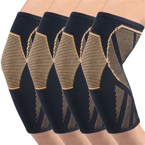 CYCLXY 2 Pairs Elbow Compression Sleeve ?Tennis Elbow Braces for ...