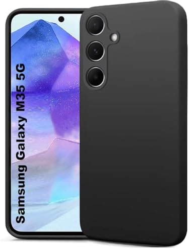 REALCASE Silicone Samsung M35 5G Back Cover Case, Scratch Resistant ...