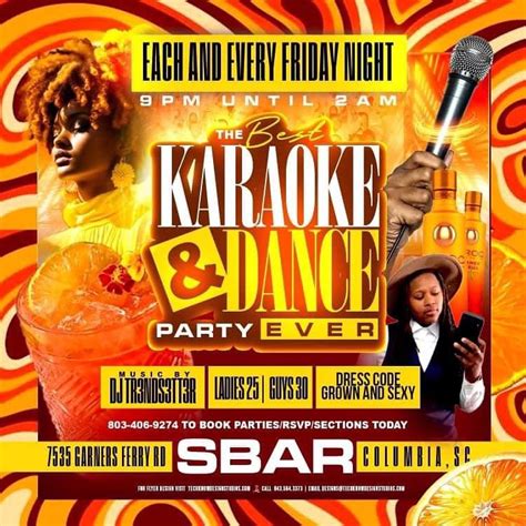 ?GROWNUPS KARAOKE ? & DANCE ?? ??PARTY, 7535 Garners Ferry Road ...