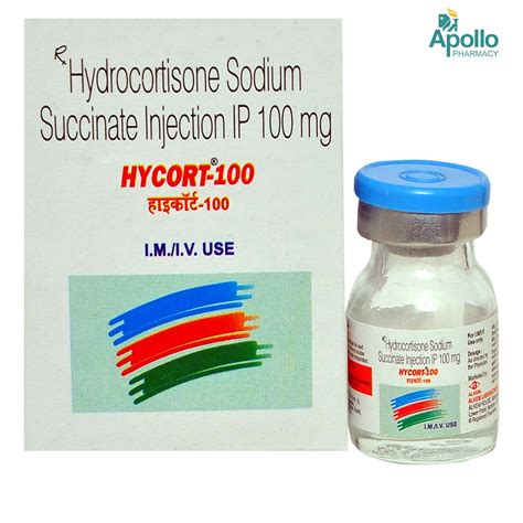 Hycort 100 Injection 1's Price, Uses, Side Effects, Composition ...