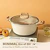 Buy CAROTE 24Cm/4L Non Stick Kadai, Granite Sauce Pot, Induction&Gas ...