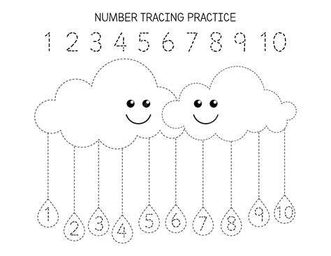 Preschool Tracing Sheets