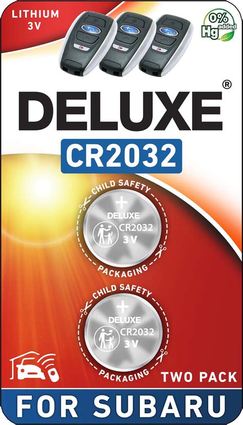 Amazon.com: Key Fob Replacement Batteries for Subaru (Outback Forester ...