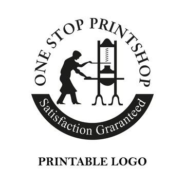 Local Print Shop Logo 的图像结果