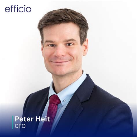 We are pleased to share Peter Heit's promotion to Efficio's Chief ...