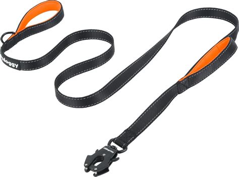 Amazon.com : Strong Heavy Duty Dog Leash - 6ft Reflective Nylon ...