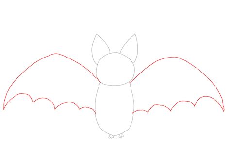 Easy Bat Wing Drawing at Daniel Pomeroy blog
