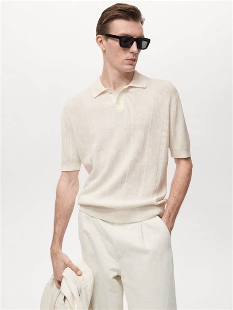 Mango Gelat Cotton Polo Shirt