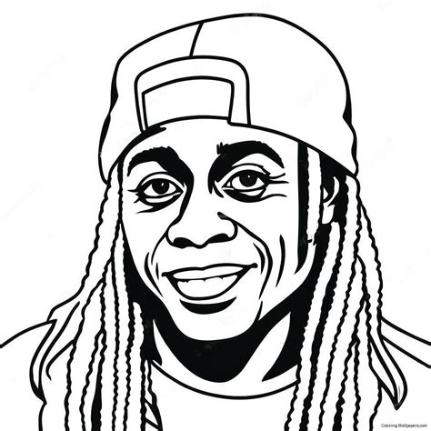 Lil Wayne Coloring Page (61123-48374)