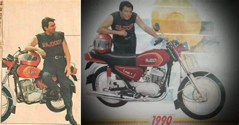 Super rare ad of Rajdoot utility motorcycle starring Bollywood actor ...