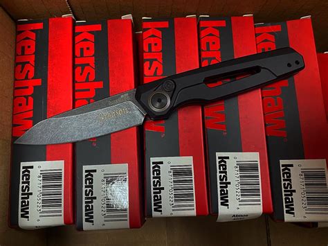 Kershaw Launch 11 Automatic knife 7550 engraved in Viner’s Hand