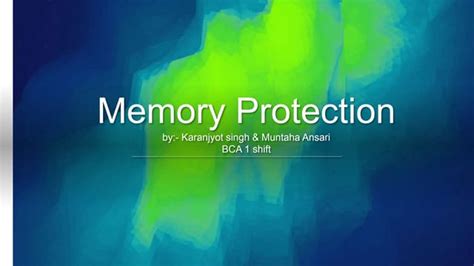 Image result for Memory Protection