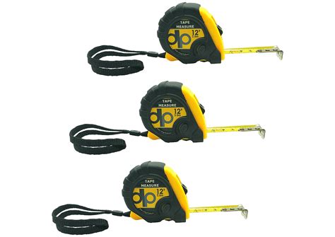 Buy Daily Living Products Small Yellow Tape Measure 3-Pack ...