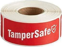 Buy Custom Labeling - TamperSafe Tape - Tamper-Evident Label/Seal ...