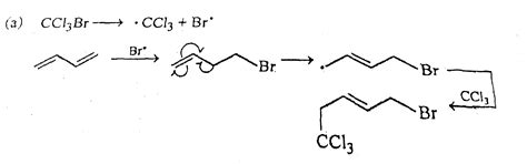 `CH_(2)=CH-CH=CH_(2)overset(CCI_(3)Br)rarr` product.The major product is: