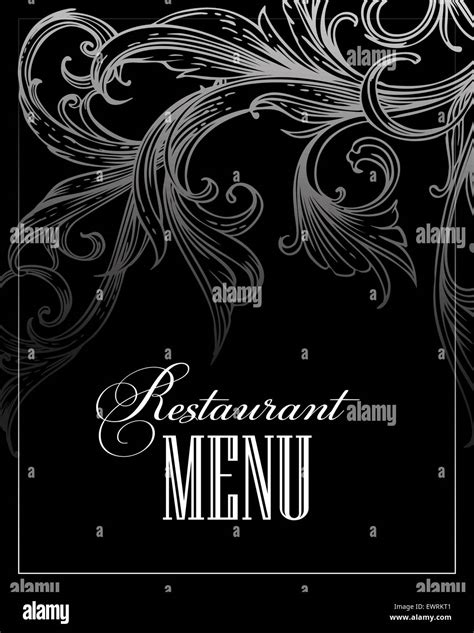 Restaurant Menu Cover Template