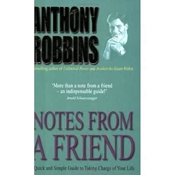 Notes from a Friend : ROBBINS, ANTHONY: Amazon.in: Books