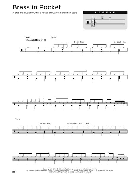 Brass In The Pocket Lyrics at Sarah Bugarin blog