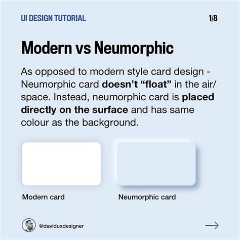 Neumorphism in UI Design tutorial - UIBundle