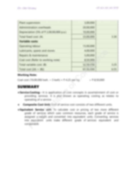 Image result for Operating Costing