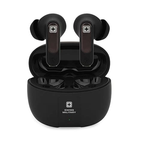 Swiss Military ZEUSPLUS TWS Earbuds 40H Playback Stereo Sound 10mm ...