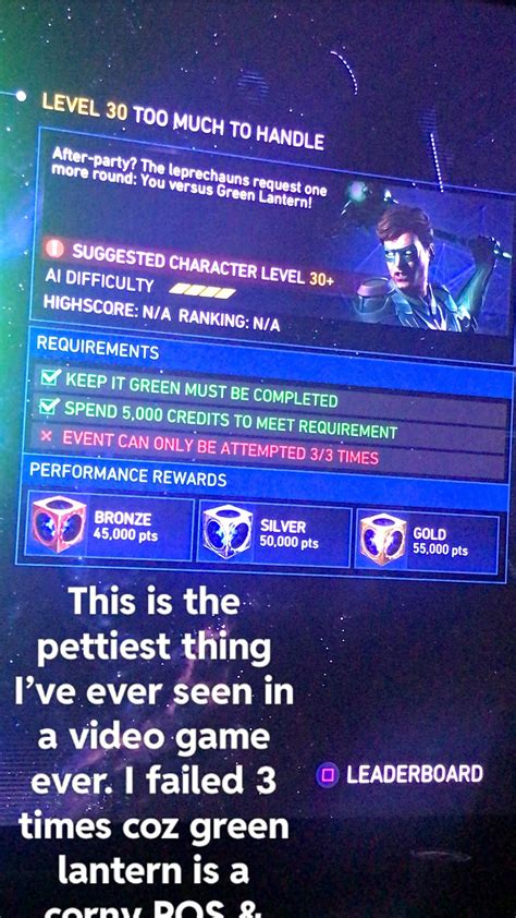 Pettiest & corniest game ever I stg : r/INJUSTICE