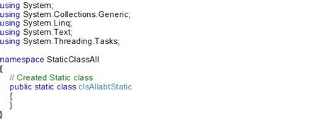 Image result for C# Static Modifier Tutorial