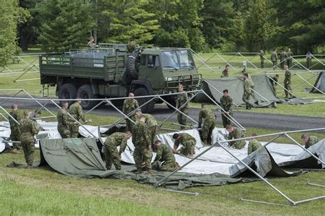 Valcartier en renfort à la frontière