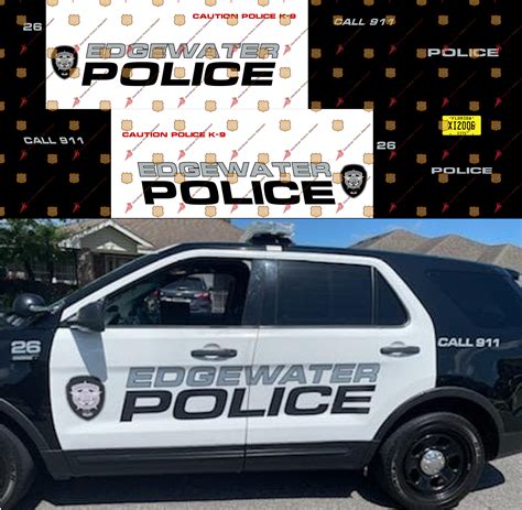 Edgewater, FL Police Department — Cardinal Police Diecast