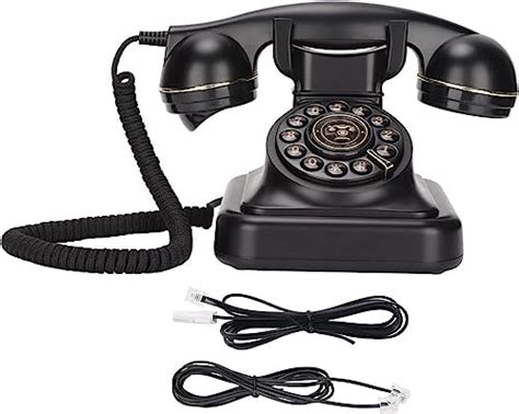 Prakal Antique Phones Corded Landline Telephone Vintage Classic Rotary ...