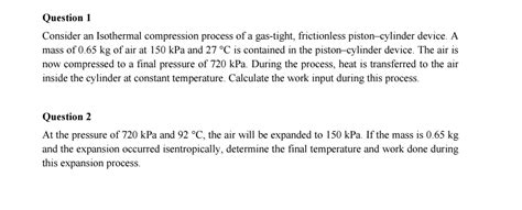 Image result for Isothermal Compression Process