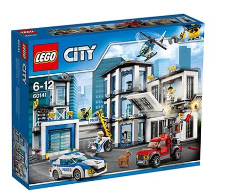 乐高城市系列 60141 警察总局 LEGO City 积木玩具礼物_乐高