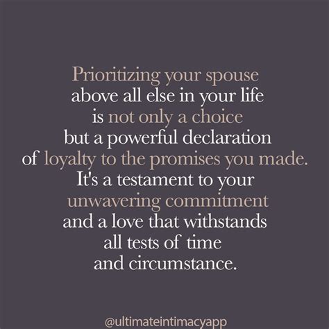 prioritizing your spouse is most important in marriage | Marriage advice quotes, Marriage quotes ...