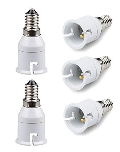 Buy Ivanic E14 to B22 Screw Base Socket Lamp Holder Light Bulb ...