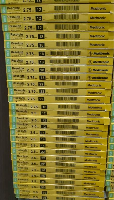 Medtronic Resolute Integrity Coronary Stent - Drug Eluting Stent Trader ...