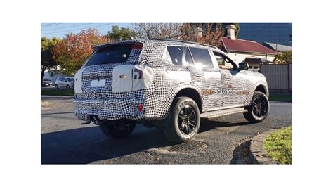 New-generation Ford Endeavour spotted testing in Australia ahead of ...