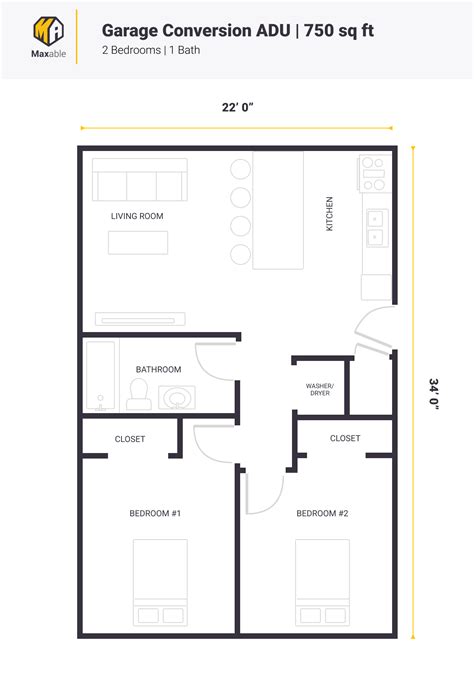 Single Garage Conversion Floor Plans