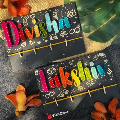Personalized Name String Art Designs & Patterns – Craftsbazaar
