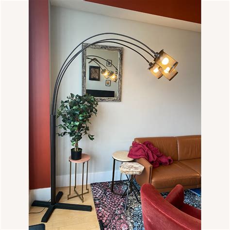 Metal Arch Floor Lamp - AptDeco