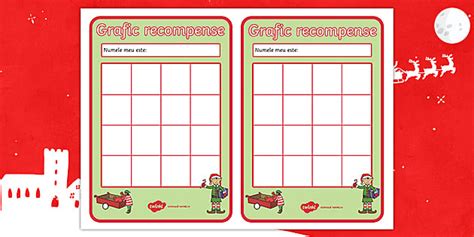 Sărbătoarea Crăciunului - Grafic de recompense