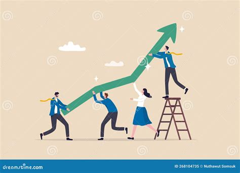 Team Growth Icon Vector Set, Development Illustration Sign Collection, Popularity Symbol ...